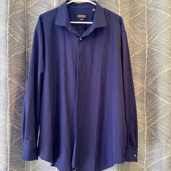 Royal Blue Button Up - Picture 1 of 7